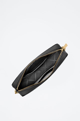 Mala a tiracolo em couro 
Preto