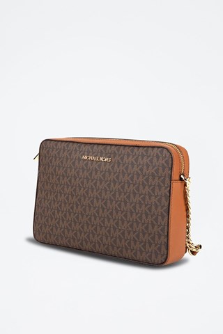 Mala a tiracolo Castanho