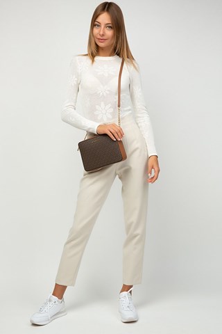 Mala a tiracolo Castanho