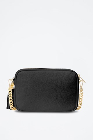 Mala a tiracolo em couro Preto