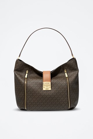 Mala de ombro - Castanho