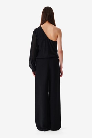 Top asymétrique Amalys - Noir