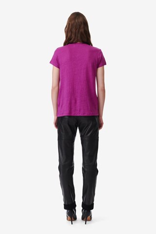 T-shirt en lin Rodeo - Fuchsia