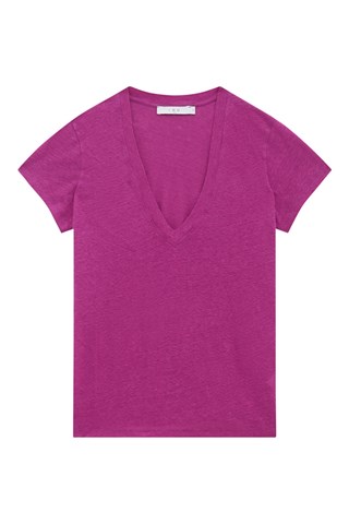 T-shirt en lin Rodeo - Fuchsia