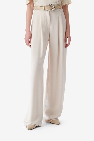 Pantalon taille haute Jeon - Ecru