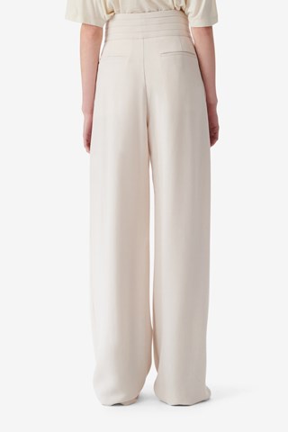 Pantalon taille haute Jeon - Ecru