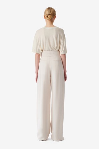 Pantalon taille haute Jeon - Ecru