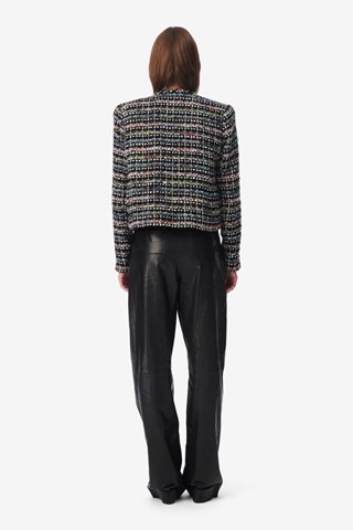 Veste en tweed Juane - Noir