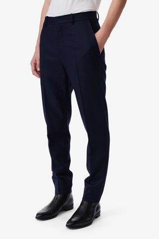 Chino en laine Jordy - Bleu marine