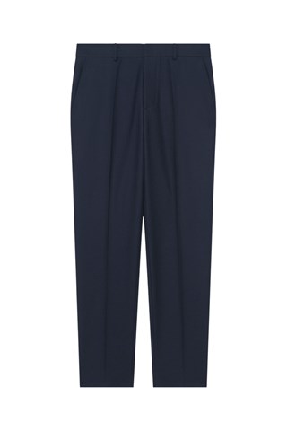 Chino en laine Jordy - Bleu marine