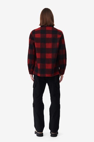 Surchemise Ilario - Rouge et noir