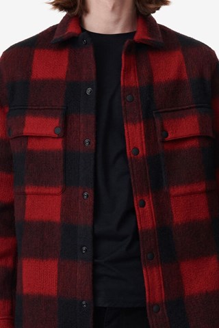 Surchemise Ilario - Rouge et noir