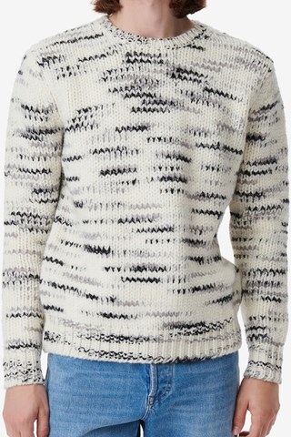 Pull en laine Bapo - Ecru