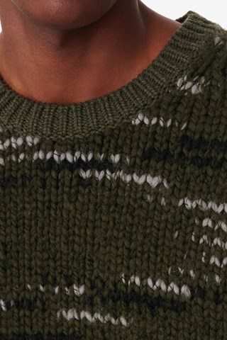 Pull en laine Bapo - Kaki