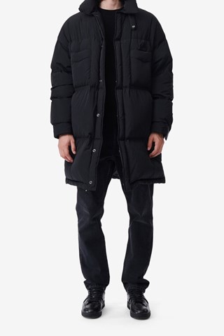 Doudoune longue Kanye - Noir