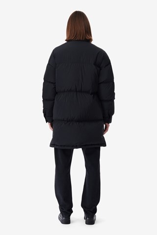 Doudoune longue Kanye - Noir