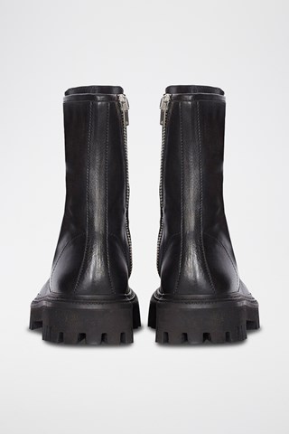 Boots en cuir d’agneau Kosmic - Noir