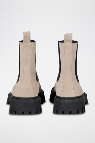 Boots Chelsea en nubuck Kosmic - Beige