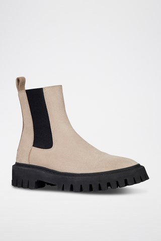 Boots Chelsea en nubuck Kosmic - Beige