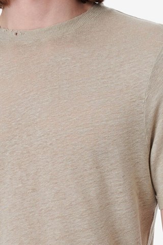 T-shirt en lin Areso - Taupe chiné