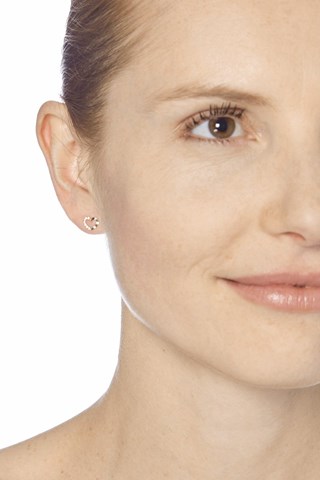 Puces Only You - Or jaune