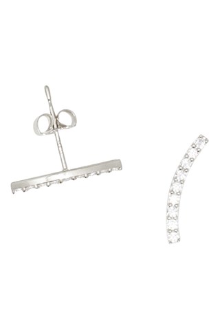 Puces Merveille - Or blanc