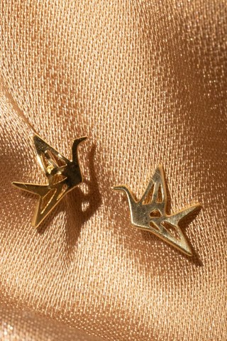 Puces Envolée - Or jaune