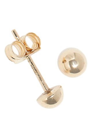 Puces Demi-boule - Or jaune