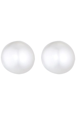 Puces My Pearl - Or blanc et perles d'eau douce