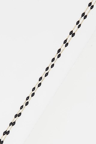 Bracelet Double Amada Noir - Or jaune