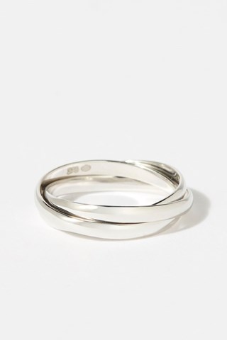 Bague Saturna - Or blanc