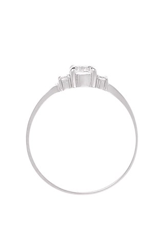 Bague Intuition Or blanc