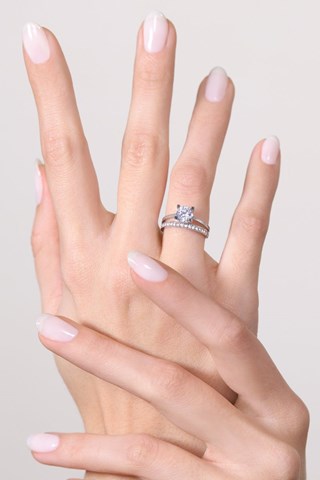 Bague Majestueuse - Or blanc