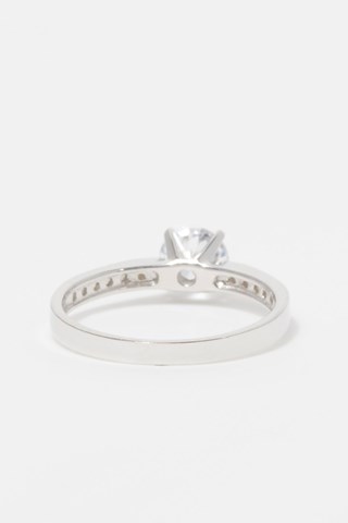 Bague Amoureuse brillante Or blanc