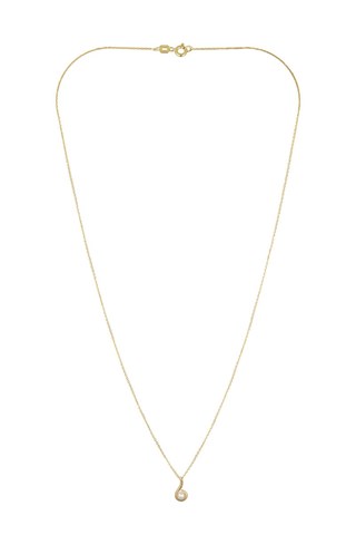 Pendentif Ambiante  - Or jaune et perle de culture