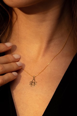 Pendentif Angelito - Or jaune