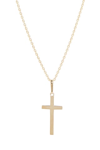 Pendentif Croix Croyance - Or jaune