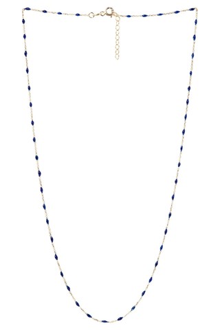 Collier email Or Bleu - Or jaune