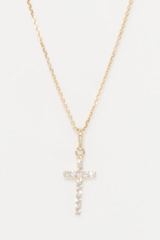 Pendentif Croix Promise - Or jaune