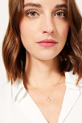 Pendentif Lova Pearl - Or jaune et perle d'eau douce