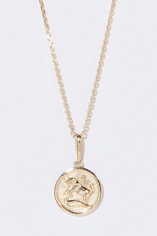Pendentif Astro Lisse Taureau Or jaune
