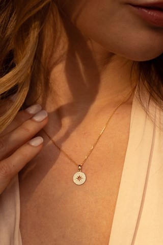 Pendentif Etoile brillante - Or jaune