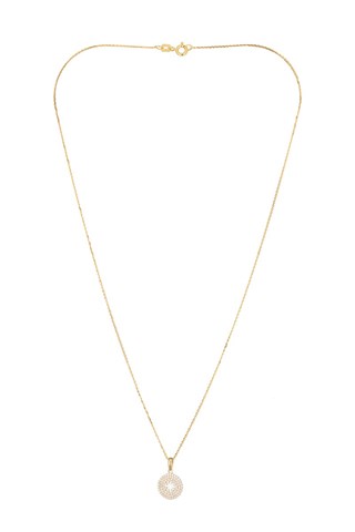 Pendentif Etoile brillante - Or jaune