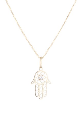Pendentif Main de Fatma Or jaune