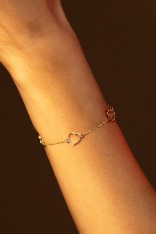 Bracelet Amour Amitié Affection Or jaune, or rose et or blanc