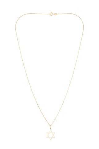 Pendentif Etoile de David - Or jaune