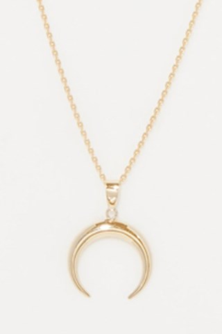 Pendentif Demi lune - Or jaune