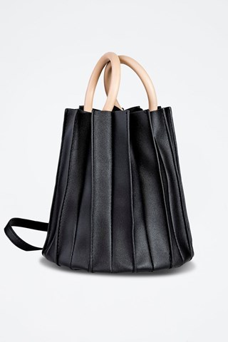 Mala a tiracolo - Preto e bege