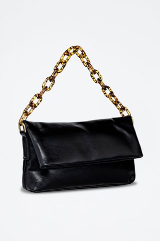 Mala de ombro Autumn - Emily Westwood - Preto