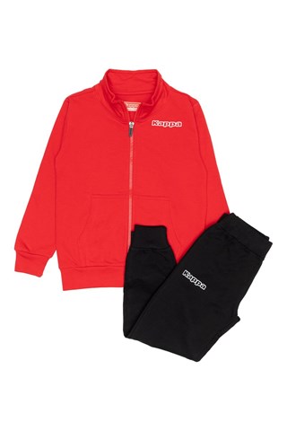 Sweat et pantalon - Rouge et noir